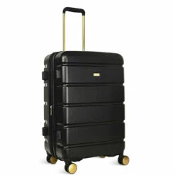 Radley Lexington 4 Wheel Exp Medium Suitcase - 68cm -Luggage Store Radley Lexington Medium Suitcase Black Front1 54947.1692101360