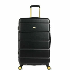 Radley Lexington 4 Wheel Exp Medium Suitcase - 68cm -Luggage Store Radley Lexington Medium Suitcase Black Front 46887.1692101360