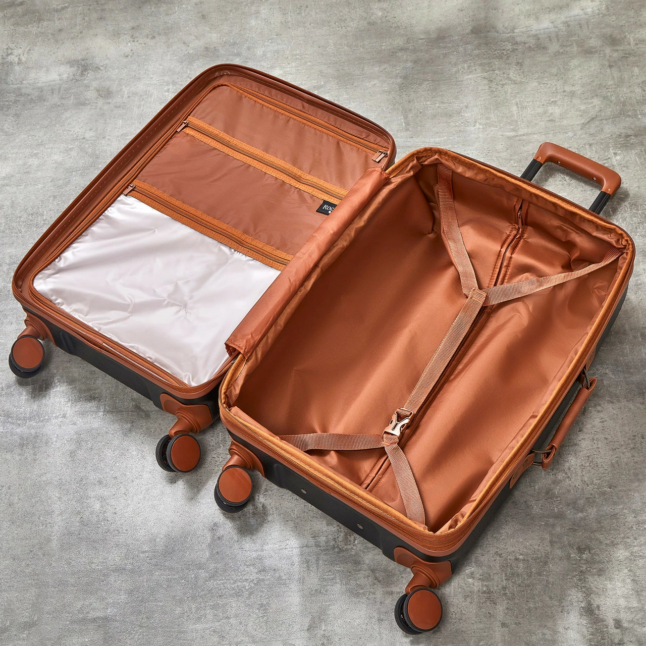 Rock Carnaby 4 Wheel Exp Cabin Suitcase - 56cm 3 Rock Carnaby 4 Wheel Exp Cabin Suitcase - 56cm - Image 3