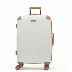 Rock Carnaby 4 Wheel Exp Medium Suitcase - 67cm -Luggage Store Rock Carnaby TR 0219 CRM M 1 74944.1660574350