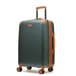 Rock Carnaby 4 Wheel Exp Medium Suitcase - 67cm -Luggage Store Rock Carnaby TR 0219 GRN M 3 06067.1660574353