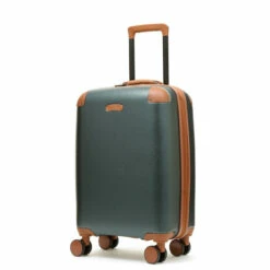 Rock Carnaby 4 Wheel Exp Cabin Suitcase - 56cm 31 Rock Carnaby 4 Wheel Exp Cabin Suitcase - 56cm -Luggage Store Rock Carnaby TR 0219 GRN S 3 98297.1660573752