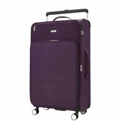 Rock Rocklite DLX 4 Wheel Expandable Large Suitcase - 78cm -Luggage Store Rock Rocklite DLX TR 0243 L Purple 2 74271.1686845250