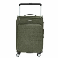 Rock Rocklite DLX 4 Wheel Expandable Medium Suitcase - 68cm -Luggage Store Rock Rocklite DLX TR 0243 M Khaki 1 38509.1686844541