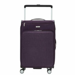 Rock Rocklite DLX 4 Wheel Expandable Medium Suitcase - 68cm -Luggage Store Rock Rocklite DLX TR 0243 M Purple 1 44095.1686844539