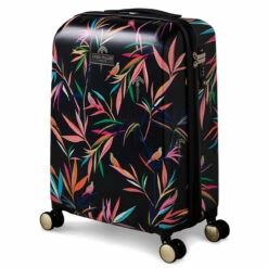 Sara Miller 4 Wheel Cabin Suitcase - 54cm -Luggage Store SMH0103 008 Sara Miller Small 4W Trolley Black Bamboo 2 80952.1695400026
