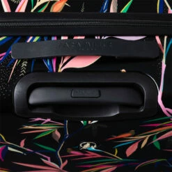 Sara Miller 4 Wheel Cabin Suitcase - 54cm -Luggage Store Sara Miller Black Bamboo top handle 81599.1695400026