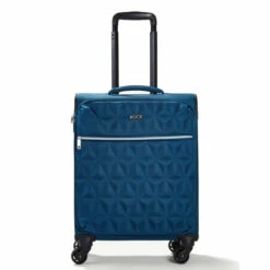 Rock Jewel 4 Wheel Cabin Suitcase - 55cm -Luggage Store Small Cabin Suitcase Jewel Blue TR 0207 BU 2 13801.1673945942