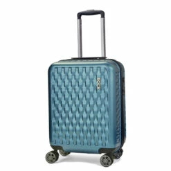 Rock Allure 4 Wheel Cabin Suitcase - 56cm -Luggage Store Small Suitcase Allure Blue TR 0192 BU Main copy 37500.1660128477