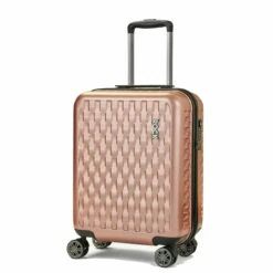 Rock Allure 4 Wheel Cabin Suitcase - 56cm -Luggage Store Small Suitcase Allure Pink TR 0192 PI Main copy 93893.1660128431
