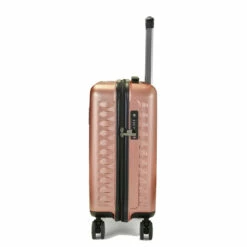 Rock Allure 4 Wheel Cabin Suitcase - 56cm -Luggage Store Small Suitcase Allure Pink TR 0192 PI Side copy 44602.1660128427