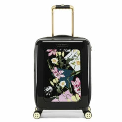 Ted Baker Take Flight 4 Wheel Cabin Suitcase - 54cm -Luggage Store TBW0103 053 Take Flight Cabin Case Spliced Floral 1 97911.1678874836