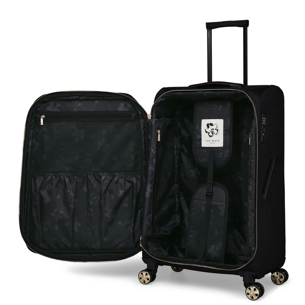 Ted Baker Albany Eco 4 Wheel Medium Suitcase - 69cm 4 Ted Baker Albany Eco 4 Wheel Medium Suitcase - 69cm - Image 4