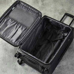 Rock Parker 4 Wheel Exp Medium Suitcase - 65cm 24 Rock Parker 4 Wheel Exp Medium Suitcase - 65cm -Luggage Store TR 0206 BL Interior 05473.1672751981