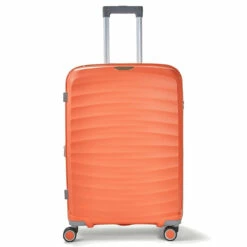 Rock Sunwave 4 Wheel Exp Medium Suitcase - 66cm -Luggage Store TR 0212 PE M 1 30003.1661266130