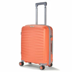 Rock Sunwave 4 Wheel Exp Cabin Suitcase - 54cm -Luggage Store TR 0212 PE S 3 85521.1661262765
