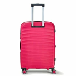 Rock Sunwave 4 Wheel Exp Medium Suitcase - 66cm -Luggage Store TR 0212 PI M 2 78349.1661266130