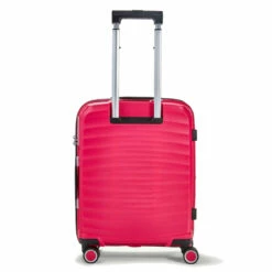 Rock Sunwave 4 Wheel Exp Cabin Suitcase - 54cm -Luggage Store TR 0212 PI S 2 92172.1661262765