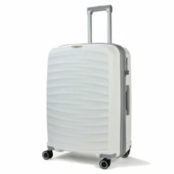 Rock Sunwave 4 Wheel Exp Medium Suitcase - 66cm -Luggage Store TR 0212 WH M 3 44252.1661266127