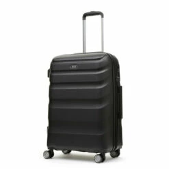 Rock Bali 4 Wheel Exp Medium Suitcase - 65cm -Luggage Store TR 0235 BLK M 2 65610.1661167960