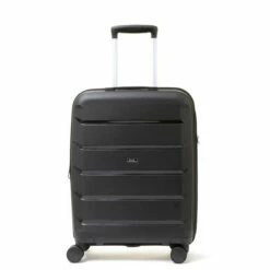 Rock Tulum 4 Wheel Exp Cabin Suitcase - 55cm -Luggage Store TR 0239 BLK S 1 62179.1660814981