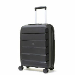 Rock Tulum 4 Wheel Exp Cabin Suitcase - 55cm -Luggage Store TR 0239 BLK S 2 98768.1660814981