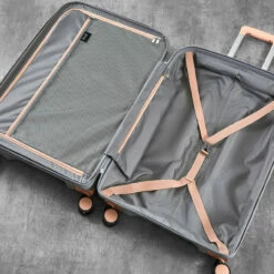 Rock Tulum 4 Wheel Exp Large Suitcase - 78cm -Luggage Store TR 0239 GRE Interior 20924.1660815006.1280.1280 67246.1660816927.1280.1280 23549.1676987165