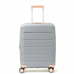 Rock Tulum 4 Wheel Exp Cabin Suitcase - 55cm -Luggage Store TR 0239 GRE S 1 46090.1660814982