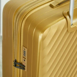 Rock Infinity 4 Wheel Cabin Suitcase - 54cm -Luggage Store TSA Lock Infinity Gold TR 0238 2 97353.1686819999
