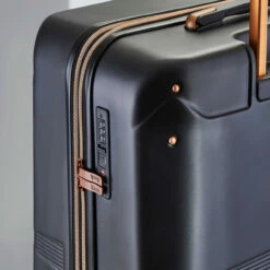 Rock Mayfair 4 Wheel Cabin Suitcase - 54cm -Luggage Store TSA Lock Mayfair Black TR 0238 24016.1686734103