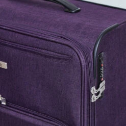 Rock Rocklite DLX 4 Wheel Cabin Suitcase - 54cm -Luggage Store TSA Lock Rocklite DLX Purple TR 0243 61476.1686843933