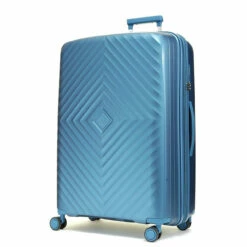 Rock Infinity 4 Wheel Expandable Large Suitcase - 73cm -Luggage Store blue l01 copy 65822.1686824277