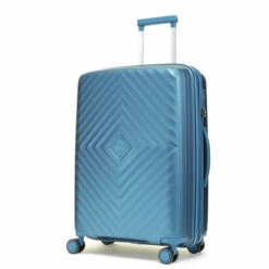 Rock Infinity 4 Wheel Expandable Medium Suitcase - 64cm -Luggage Store blue m01 copy 56218.1686822851