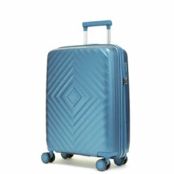 Rock Infinity 4 Wheel Cabin Suitcase - 54cm -Luggage Store blue s01 copy 95143.1686819984