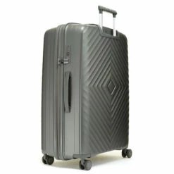 Rock Infinity 4 Wheel Expandable Large Suitcase - 73cm -Luggage Store charcoal l09 copy 27261.1686824277