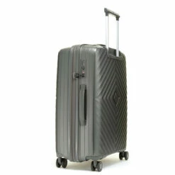 Rock Infinity 4 Wheel Expandable Medium Suitcase - 64cm -Luggage Store charcoal m08 copy 17457.1686822847