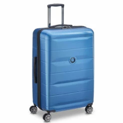 Delsey Comete + 4 Wheel Large Suitcase - 77cm -Luggage Store delsey comete 00304182112 02 79704.1662655263