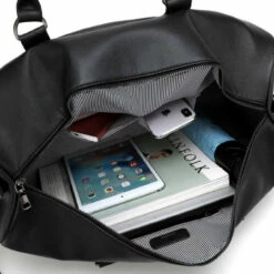 Felda Vegan PU Saffiano Print Small Duffle - 49cm 11 Felda Vegan PU Saffiano Print Small Duffle - 49cm -Luggage Store felda hl9392s 5 54833.1682520685