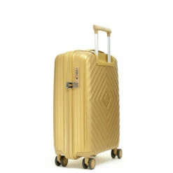 Rock Infinity 4 Wheel Cabin Suitcase - 54cm -Luggage Store goldl m 08 34484.1686819982