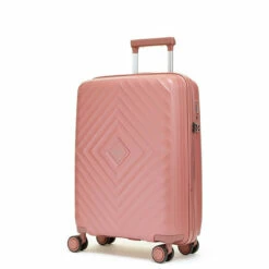 Rock Infinity 4 Wheel Cabin Suitcase - 54cm -Luggage Store pink s01 copy 10257.1686819982