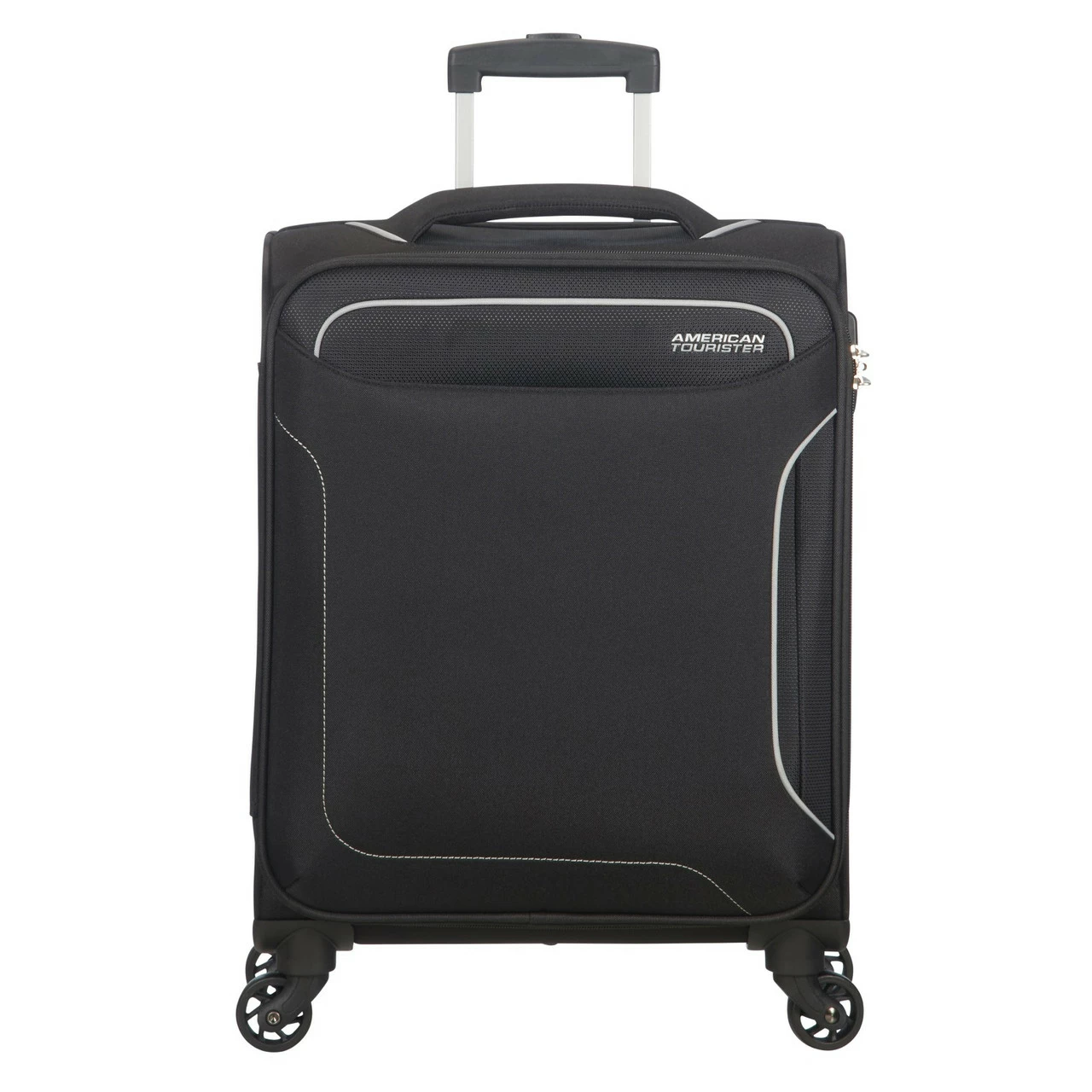American Tourister Holiday Heat 4 Wheel Cabin Suitcase - 55cm 1 American Tourister Holiday Heat 4 Wheel Cabin Suitcase - 55cm