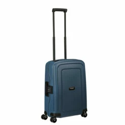Samsonite S'Cure Eco PC 4 Wheel Cabin Suitcase - 55cm -Luggage Store prod col 128014 1598 wheel handle full 1 36075.1669114643