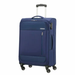 American Tourister Heat Wave 4 Wheel Medium Suitcase - 68cm -Luggage Store prod col 130668 6636 front34 1 16895.1664876957