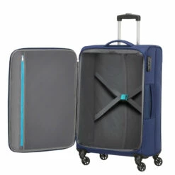 American Tourister Heat Wave 4 Wheel Medium Suitcase - 68cm -Luggage Store prod col 130668 6636 interior 1 60861.1664876957