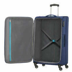 American Tourister Heat Wave 4 Wheel Large Suitcase - 80cm -Luggage Store prod col 130669 6636 interior 04089.1686576520
