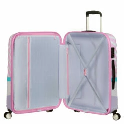 American Tourister Wavebreaker Disney 4 Wheel Medium Suitcase - 67cm -Luggage Store prod col 85670 8660 interior 25305.1678989872
