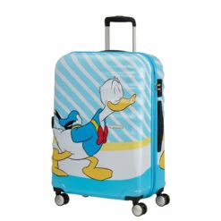 American Tourister Wavebreaker Disney 4 Wheel Medium Suitcase - 67cm -Luggage Store prod col 85670 8661 front34 91772.1678989872