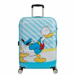 American Tourister Wavebreaker Disney 4 Wheel Medium Suitcase - 67cm -Luggage Store prod col 85670 8661 front 60758.1678989872