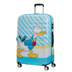 American Tourister Wavebreaker Disney 4 Wheel Large Suitcase - 77cm 30 American Tourister Wavebreaker Disney 4 Wheel Large Suitcase - 77cm -Luggage Store prod col 85673 8661 front34 58005.1678990451