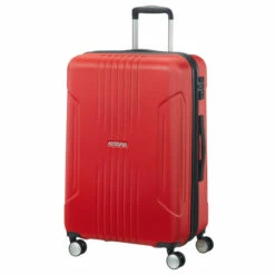 American Tourister Tracklite 4 Wheel Expandable Suitcase - 67cm -Luggage Store prod col 88745 0501 front34 40393.1688375619